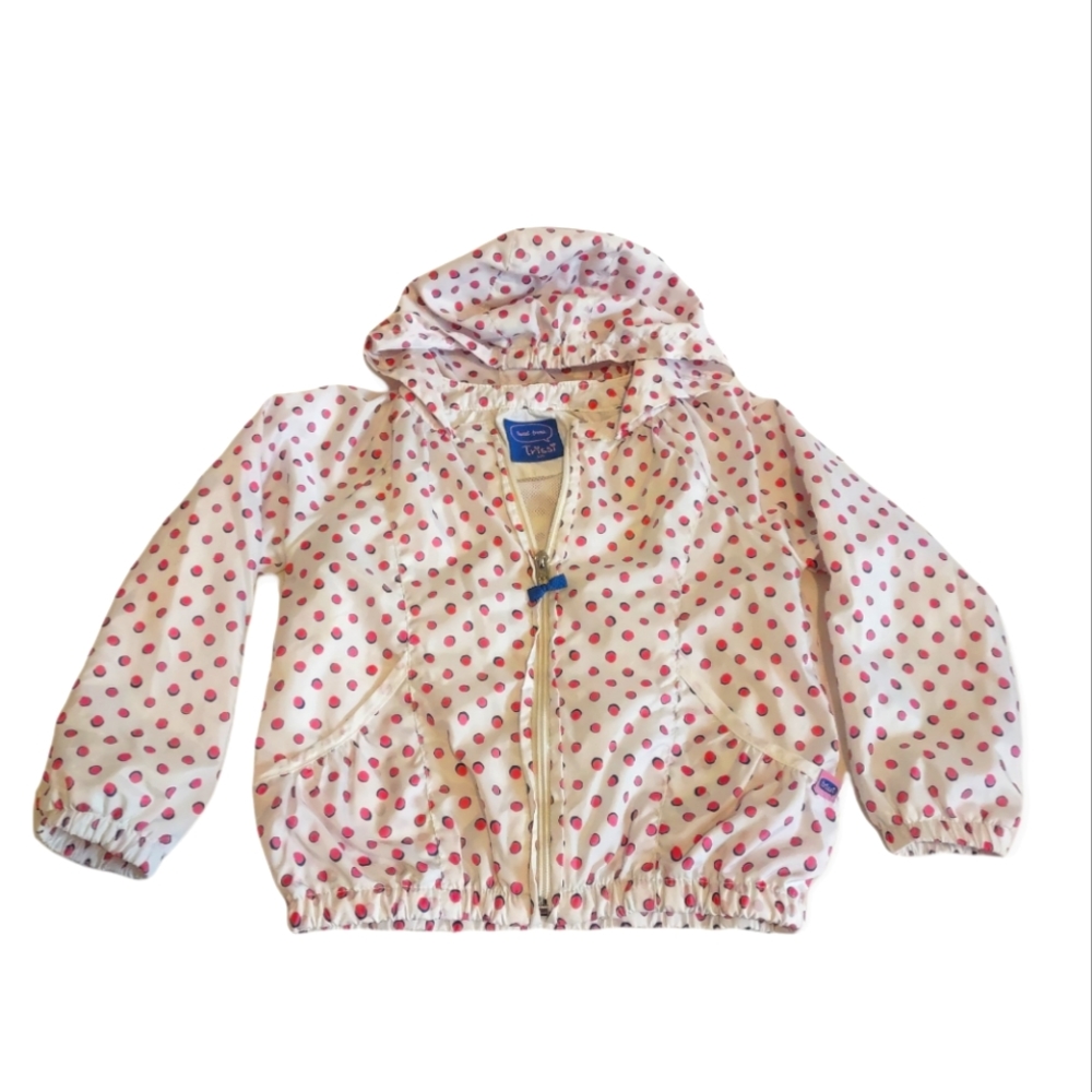 Trissi Little girl Windbreaker jacket Sweet French Size 4t/5t